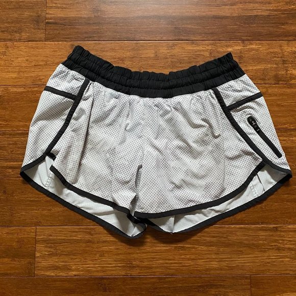 lululemon athletica Pants - Lululemon Womens Tracker Short III 4 Way Stretch Running Workout Size 8